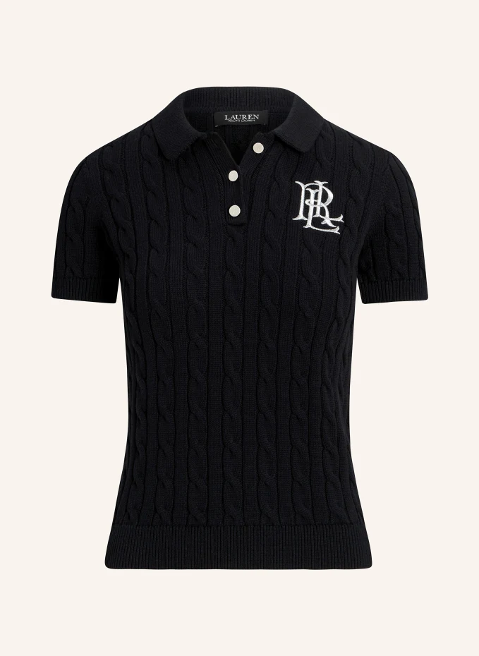 

Трикотажная рубашка Lauren Ralph Lauren, черный