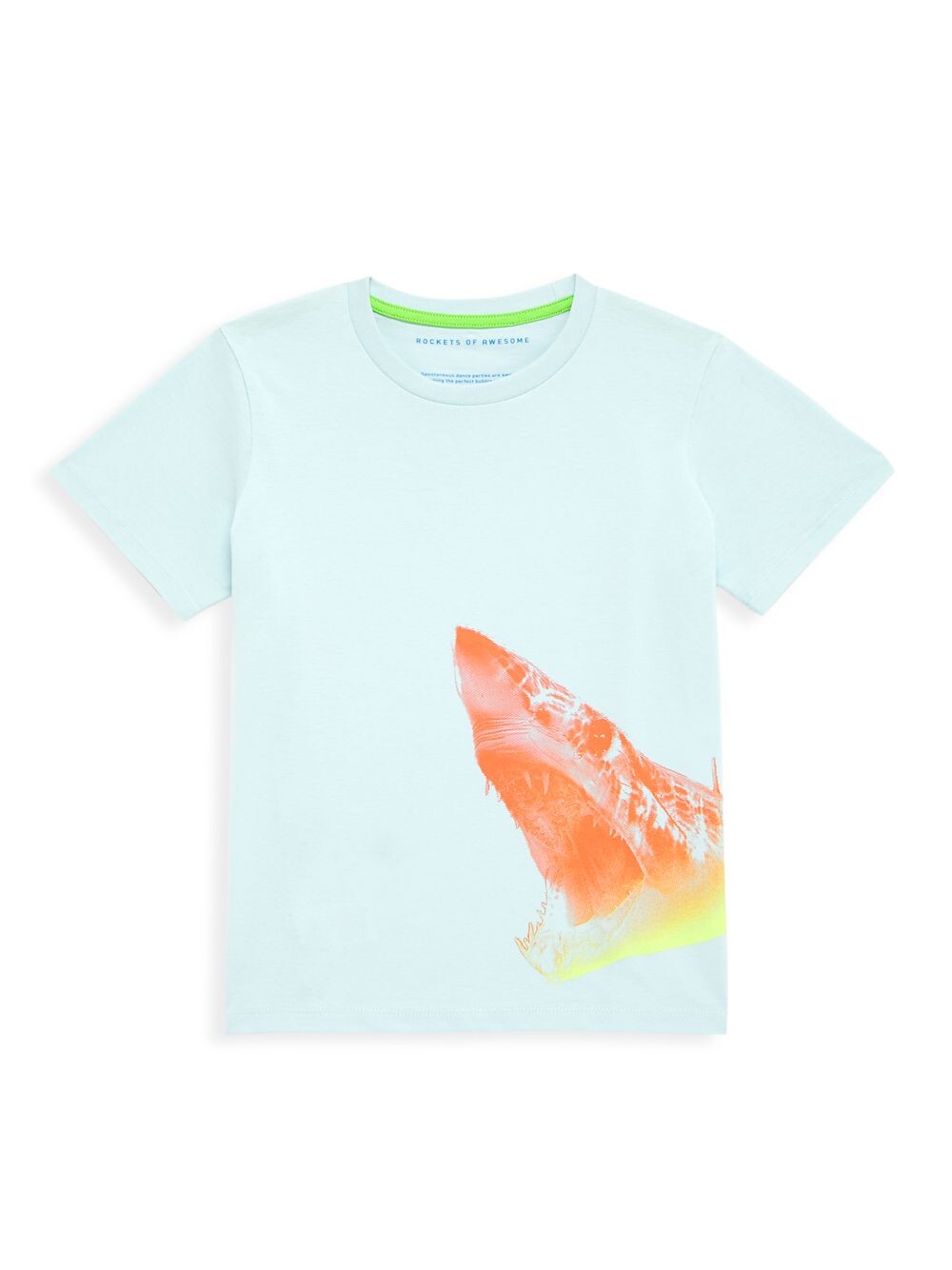 

Футболка с круглым вырезом Go Fish Shark для маленьких мальчиков Rockets of Awesome