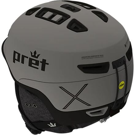 Шлем Fury X Mips Pret Helmets, цвет Primer Grey шлем sol x mips женский pret helmets черный