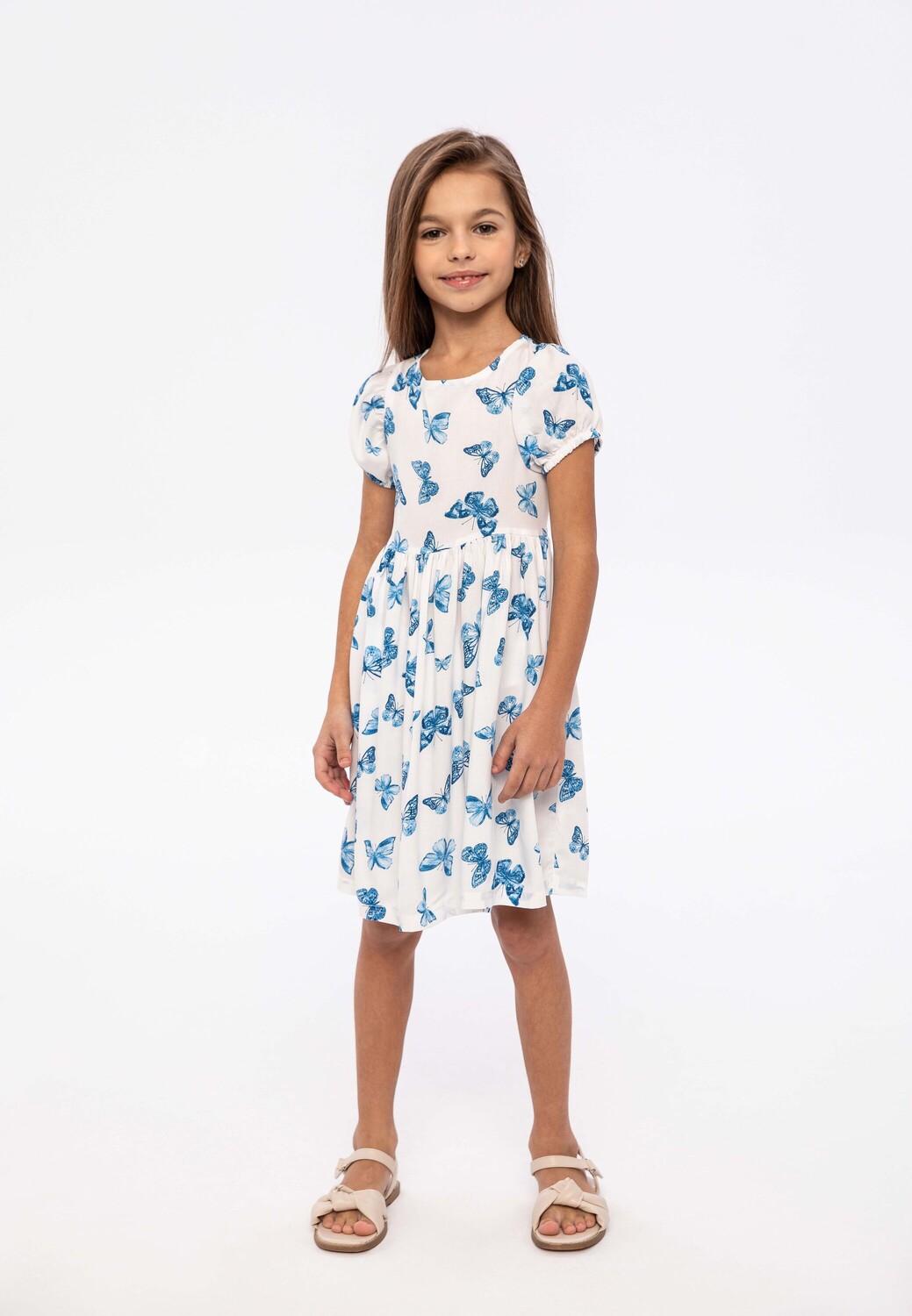 

Платье Minoti Sommer 14dress 43, белый