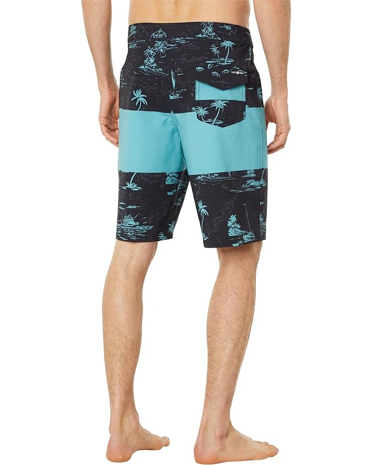

Шорты для плавания Salty Crew Topwater 21" Boardshorts, черный