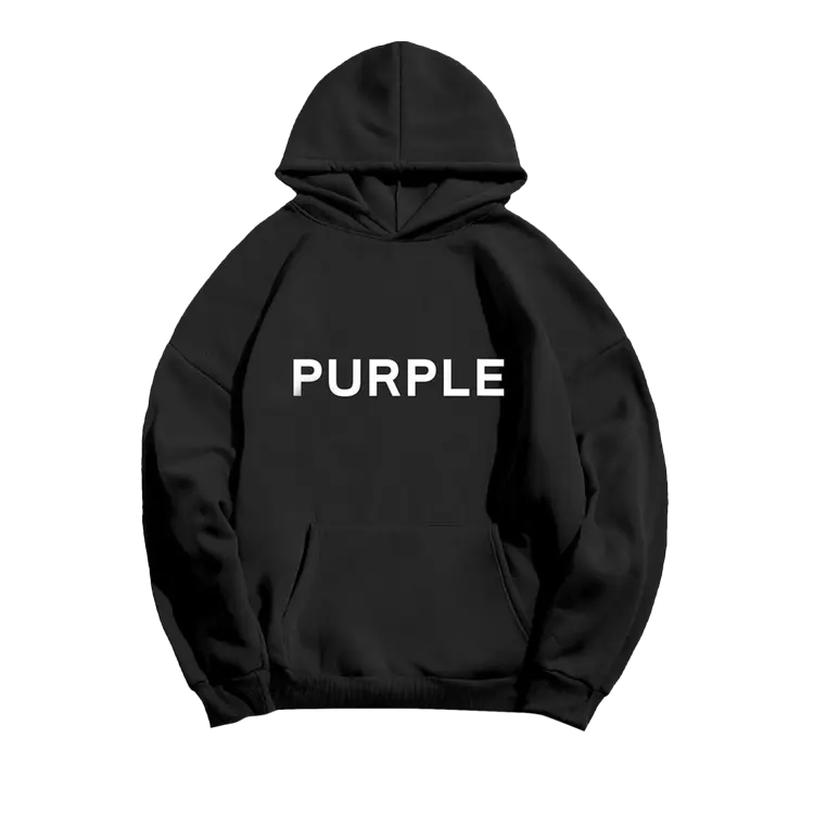 

Худи PURPLE BRAND French Terry 'Black', черный