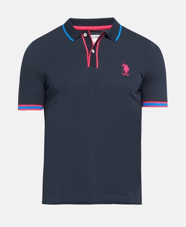 

Рубашка поло U.S. Polo Assn., темно-синий