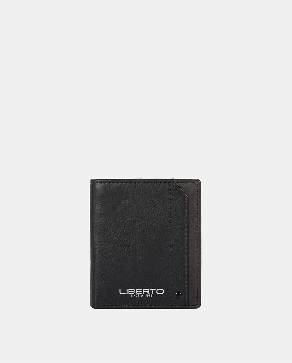 Черный кошелек Liberto, черный задний датчик задний дисплей задний дисплей
