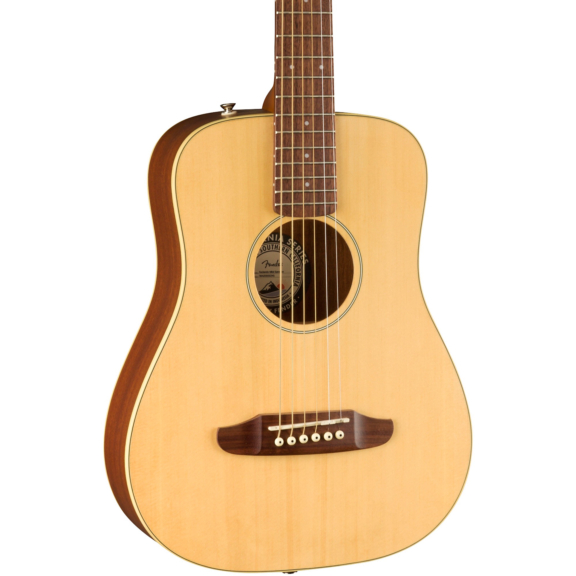 цена Акустическая гитара Fender Redondo Mini Natural