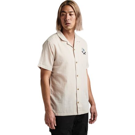 Рубашка с воротником Gonzo Camp – мужская Roark, цвет Bone Kampai