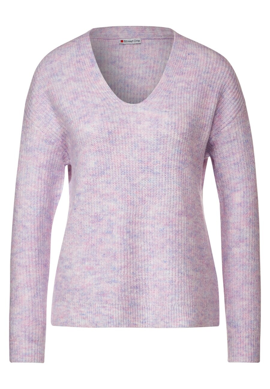 

Свитер STREET ONE Sweater, светло-фиолетовый