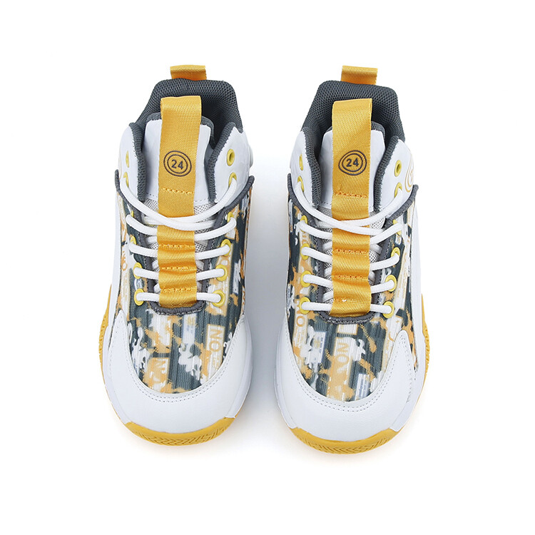 

Кроссовки PIYOPIYO Kids Basketball Shoes Kids Mid-top, цвет Binglan