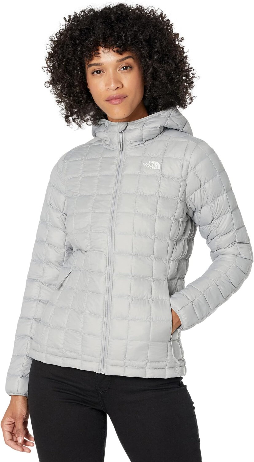 

Куртка Thermoball Eco Hoodie The North Face, цвет Meld Grey