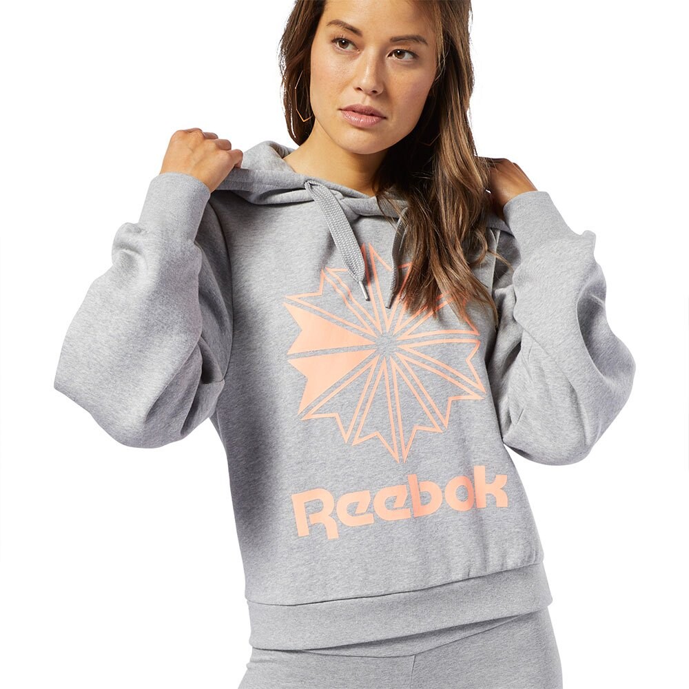 Худи Reebok Classics Big Logo, серый