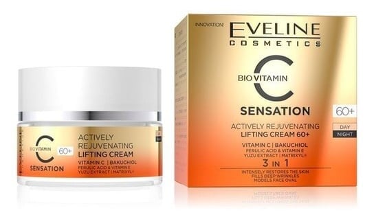 

Активно омолаживающий крем-лифтинг 60+ 50мл Eveline Cosmetics C Sensation Biovitamin