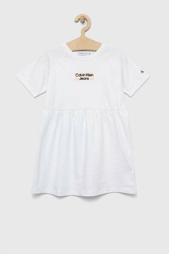 

Детское платье Calvin Klein Jeans, белый