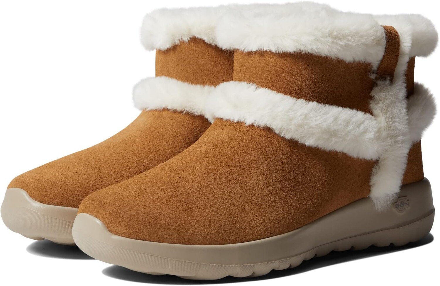 

Ботинки SKECHERS Performance On-The-Go Joy Faux Fur Boot, цвет Chestnut