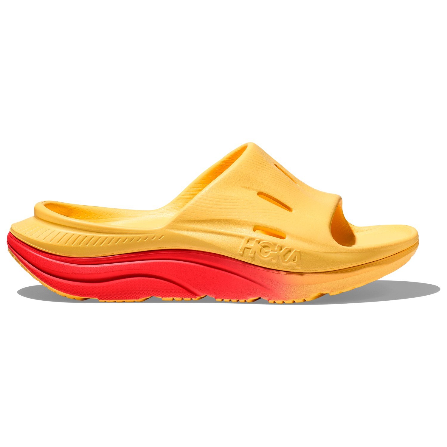 Сандалии Hoka Ora Recovery Slide 3, цвет Poppy/Cerise сандалии ora recovery slide 3 hoka цвет passion fruit passion fruit