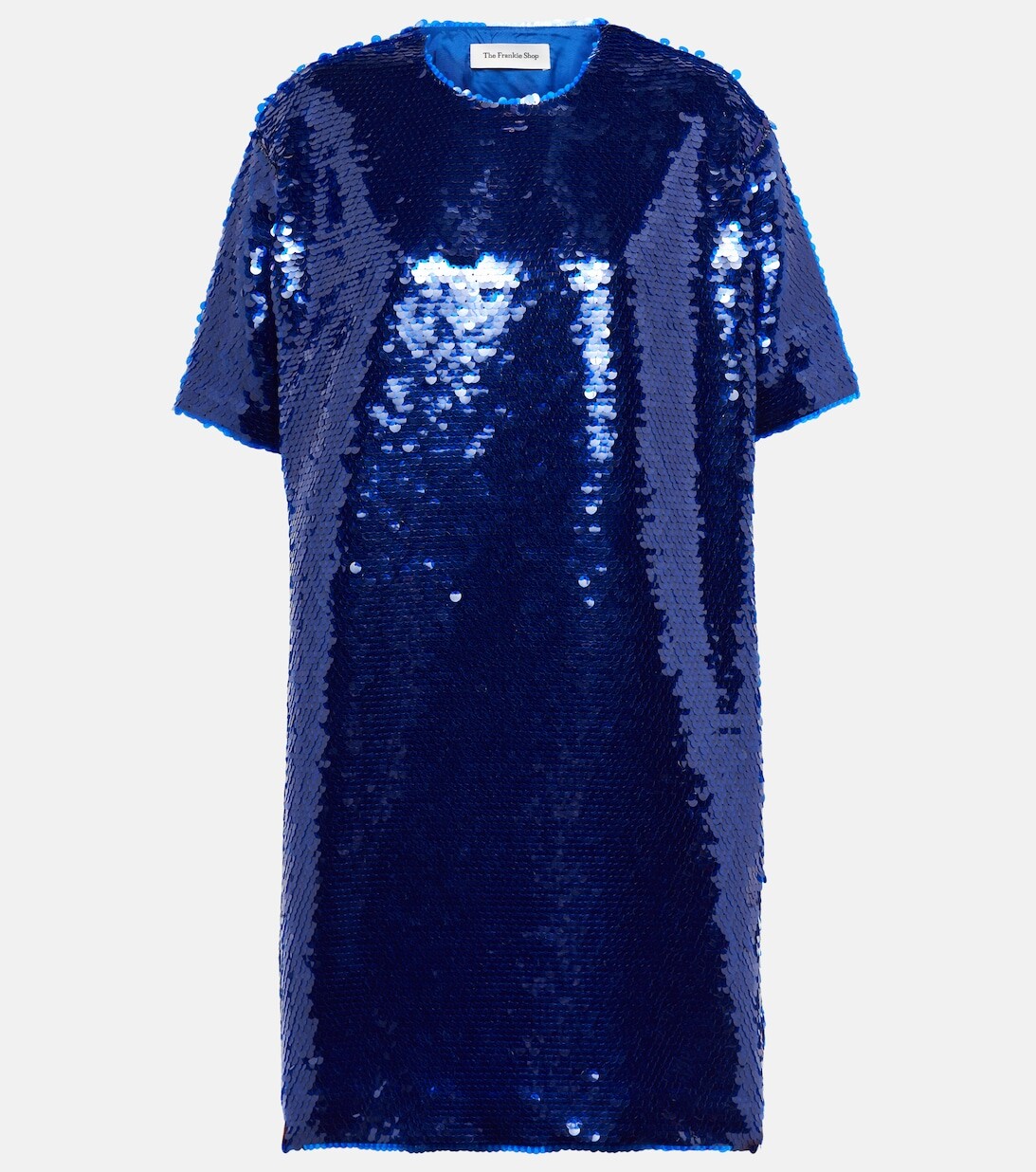 

Мини-платье Riley с пайетками THE FRANKIE SHOP, синий
