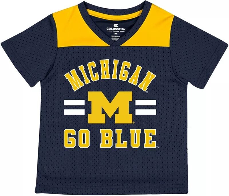 

Colosseum Синий Джерси Ka-Boot-It для малышей Michigan Wolverines