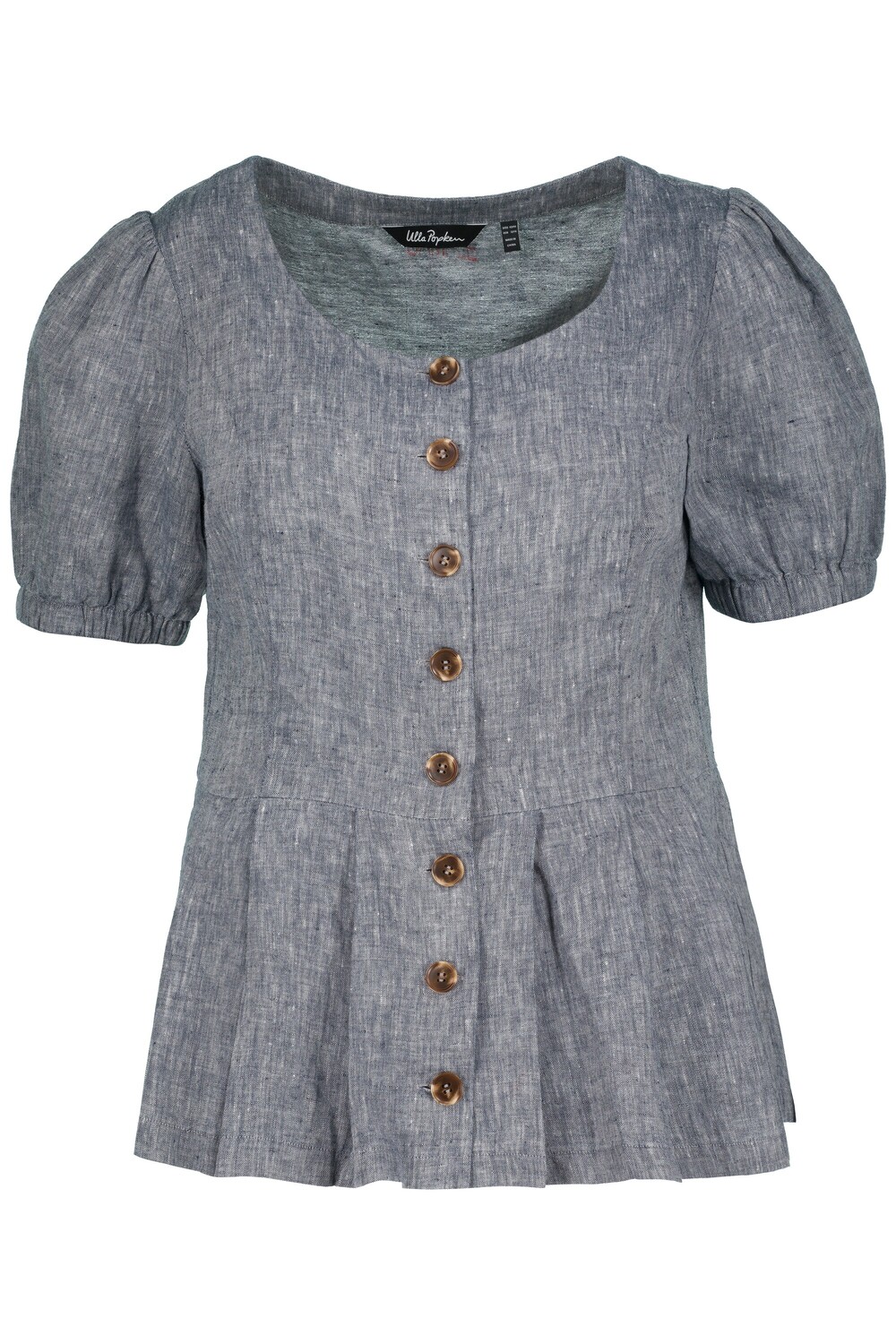 

Блуза Ulla Popken njacke, цвет marine melange