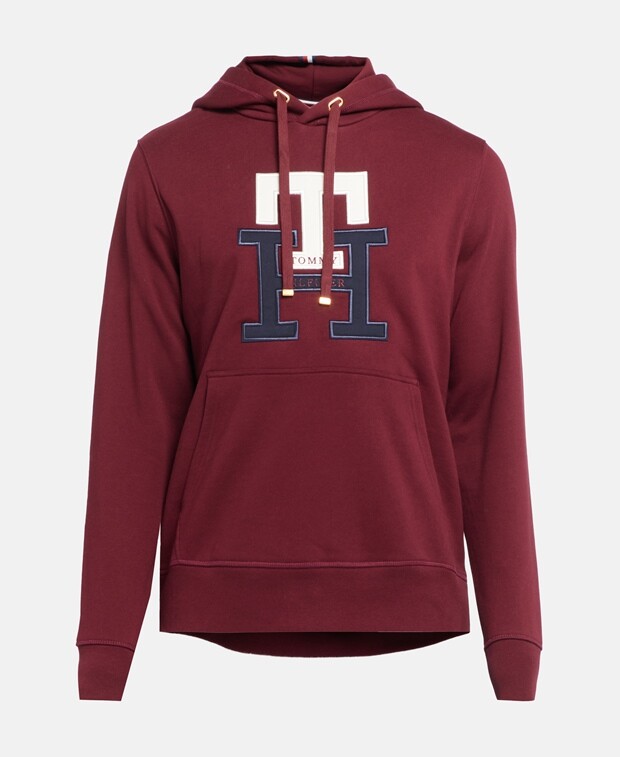 

Худи с капюшоном Tommy Hilfiger, бордовый