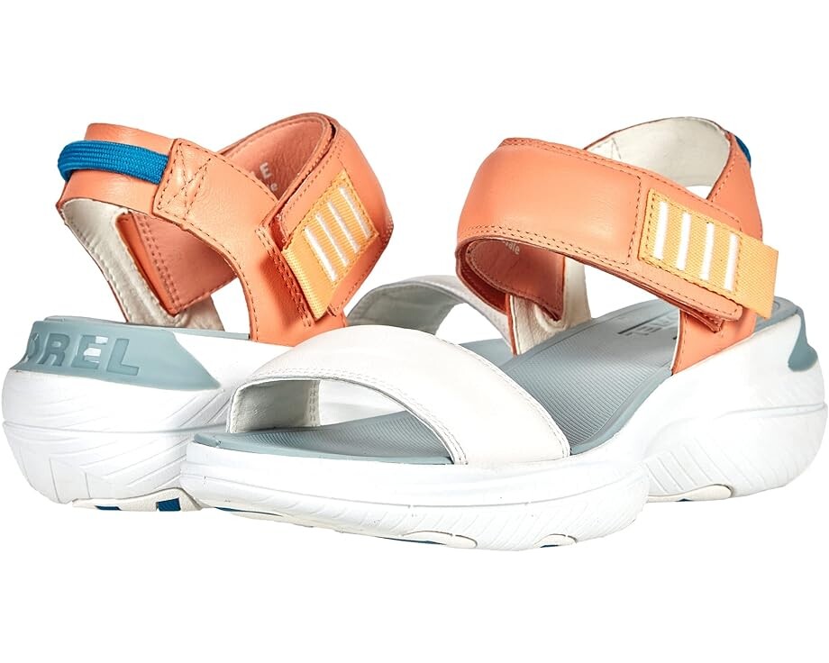 Туфли SOREL Explorer Blitz Stride Sandal, цвет Paradiso Peach/Sea Salt