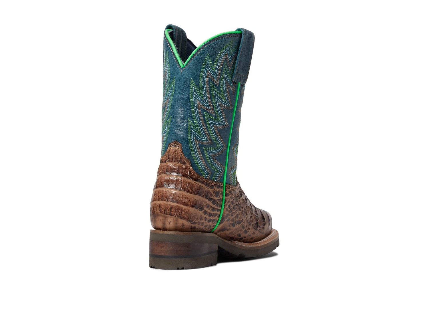 

Ботинки Roper Kids Cowboy Gator (Toddler/Little Kid), коричневый