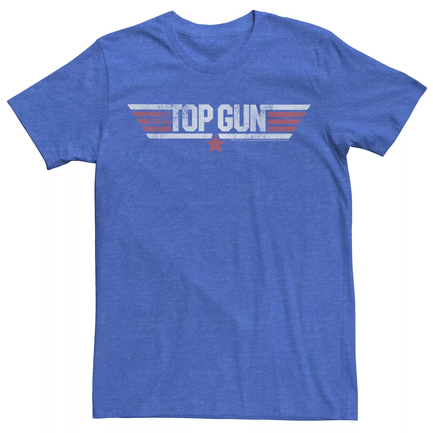 Мужская футболка с логотипом Top Gun Classic Licensed Character