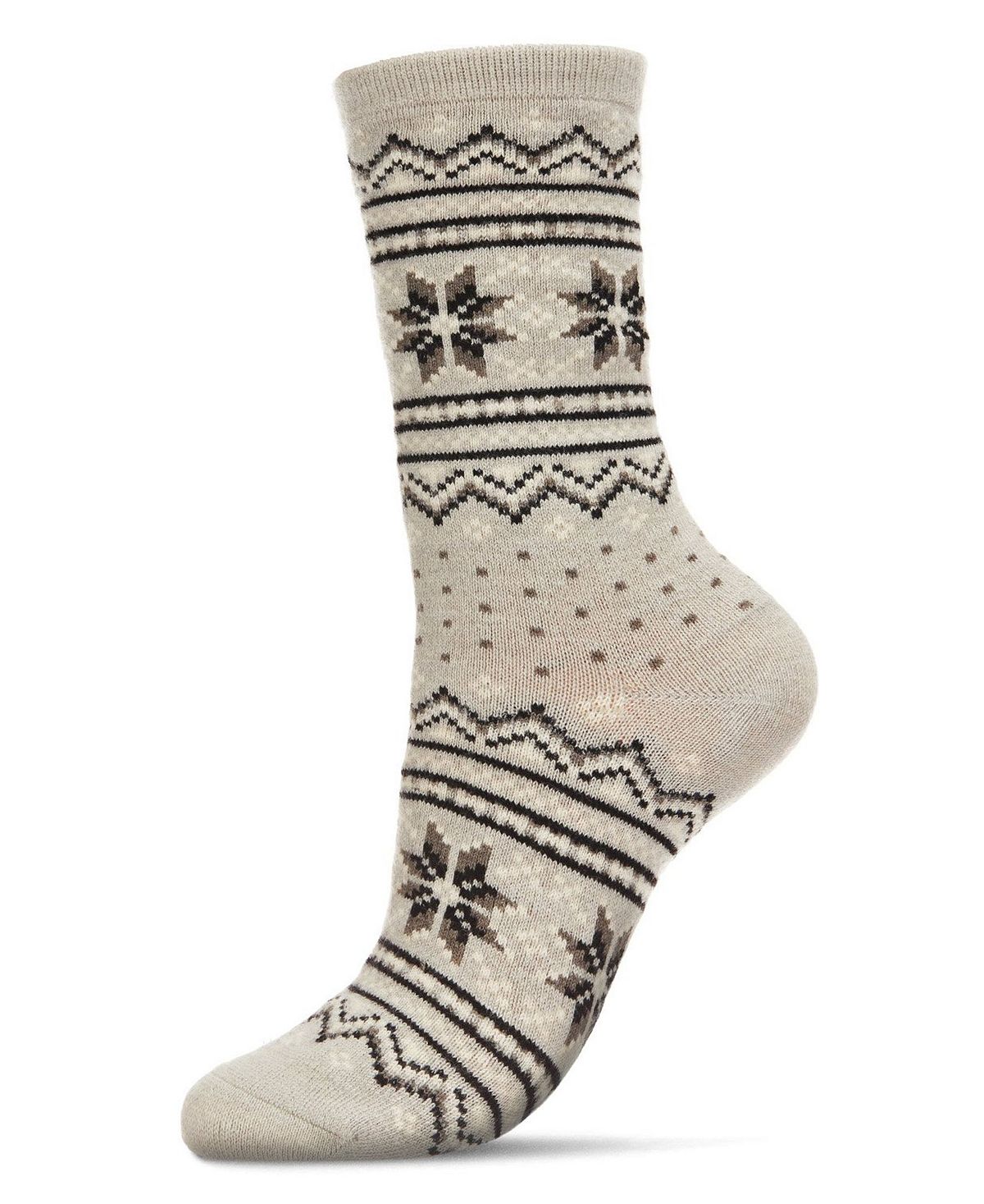 Женские кашемировые носки Fairisle Crew MeMoi носки женские кашемировые зимние