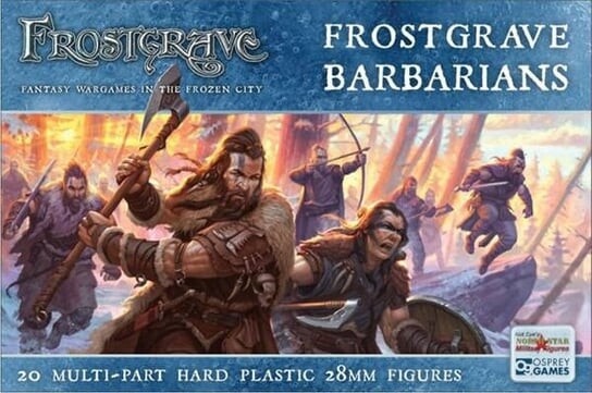 

Frostgrave Barbarians - варвары - 20 шт.