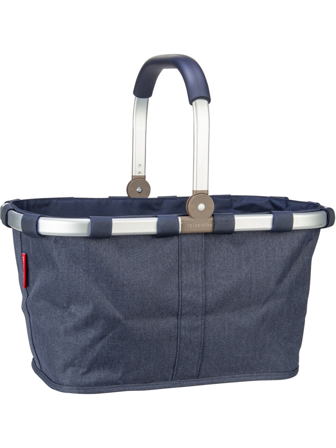 

Сумка шоппер Reisenthel Einkaufstasche carrybag frame, цвет Herringbone Dark Blue