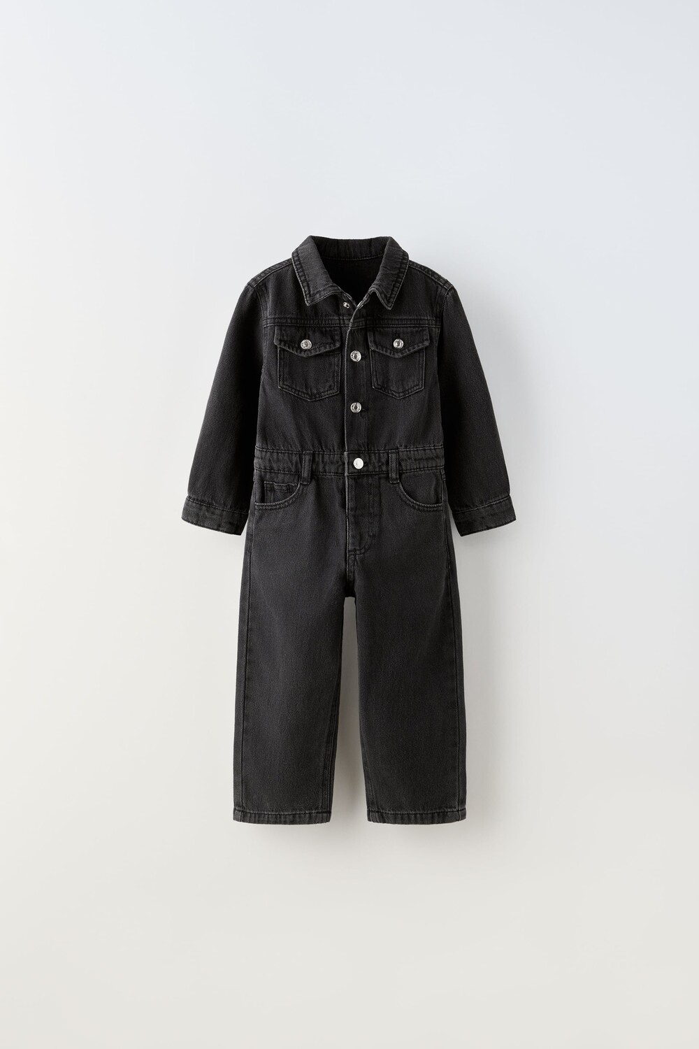 

Куртка из денима Zara, черный