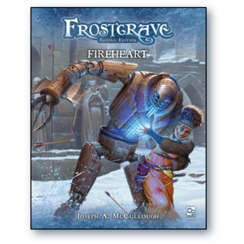 книга frostgrave wizard eye – the eye of frostgrave osprey games Книга Frostgrave: Fireheart – Paperback Osprey Games