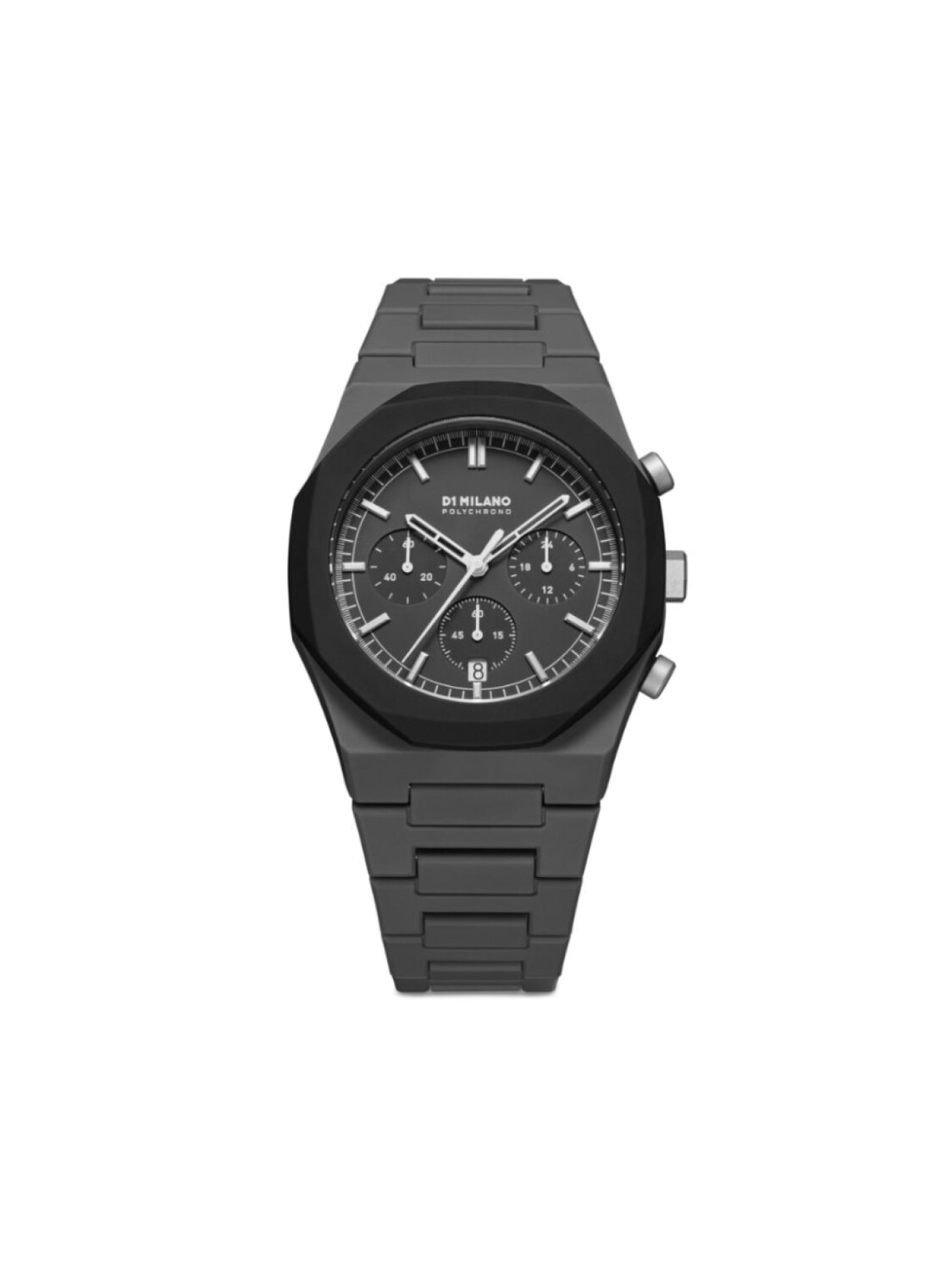 

D1 Milano наручные часы Polychrono 40.5 мм, черный