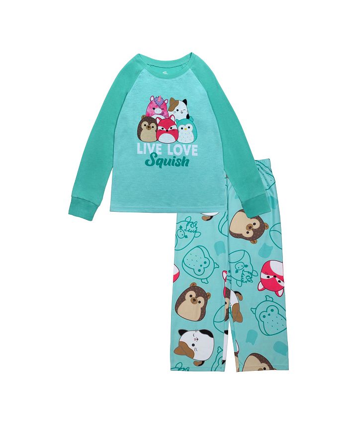 Пижама из полиэстера для больших девочек, комплект из 2 предметов Squishmallows, мультиколор пеналы mihi mihi пенал школьный со сквишем кролик