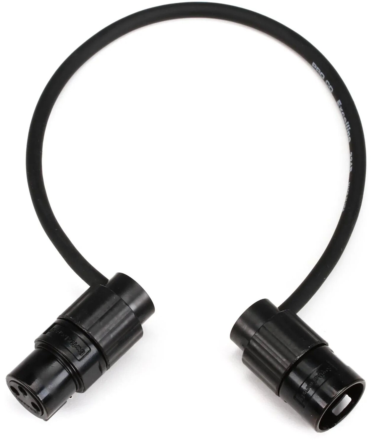 

Низкопрофильный микрофонный кабель Pro Co XLR-XLR — 1 фут