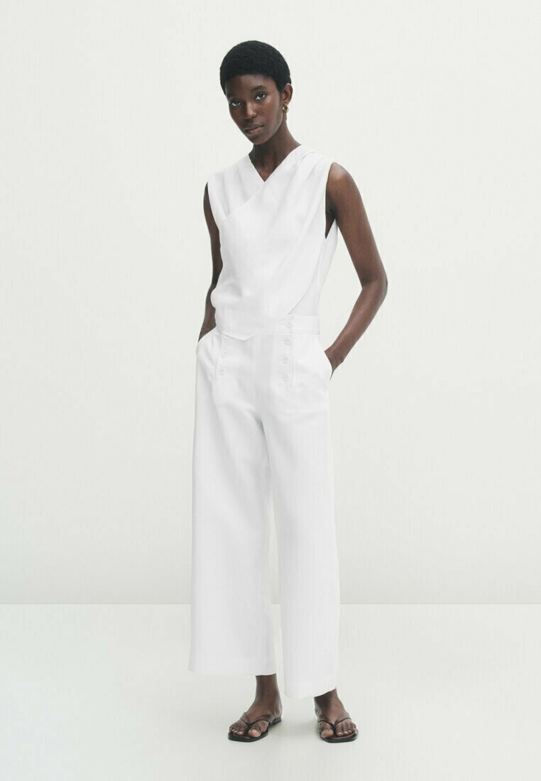 

Брюки Massimo Dutti, белый