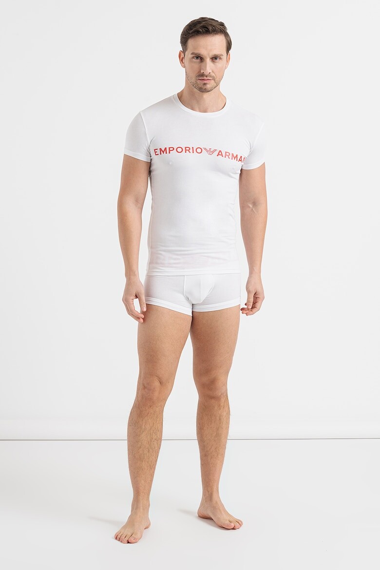 

Главная Футболка и боксеры с логотипом Emporio Armani Underwear, красный