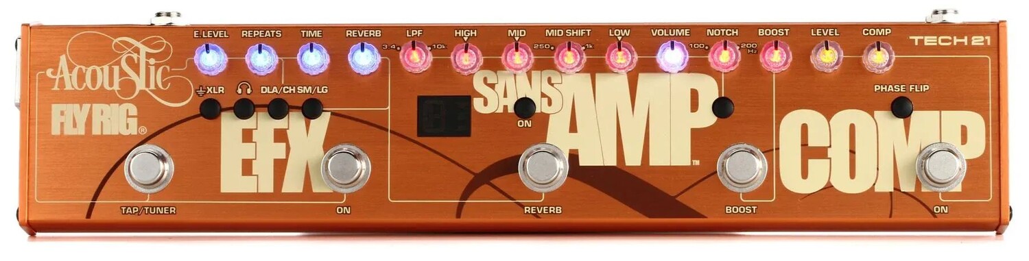 

Педаль Multi-FX Tech 21 Acoustic Fly Rig