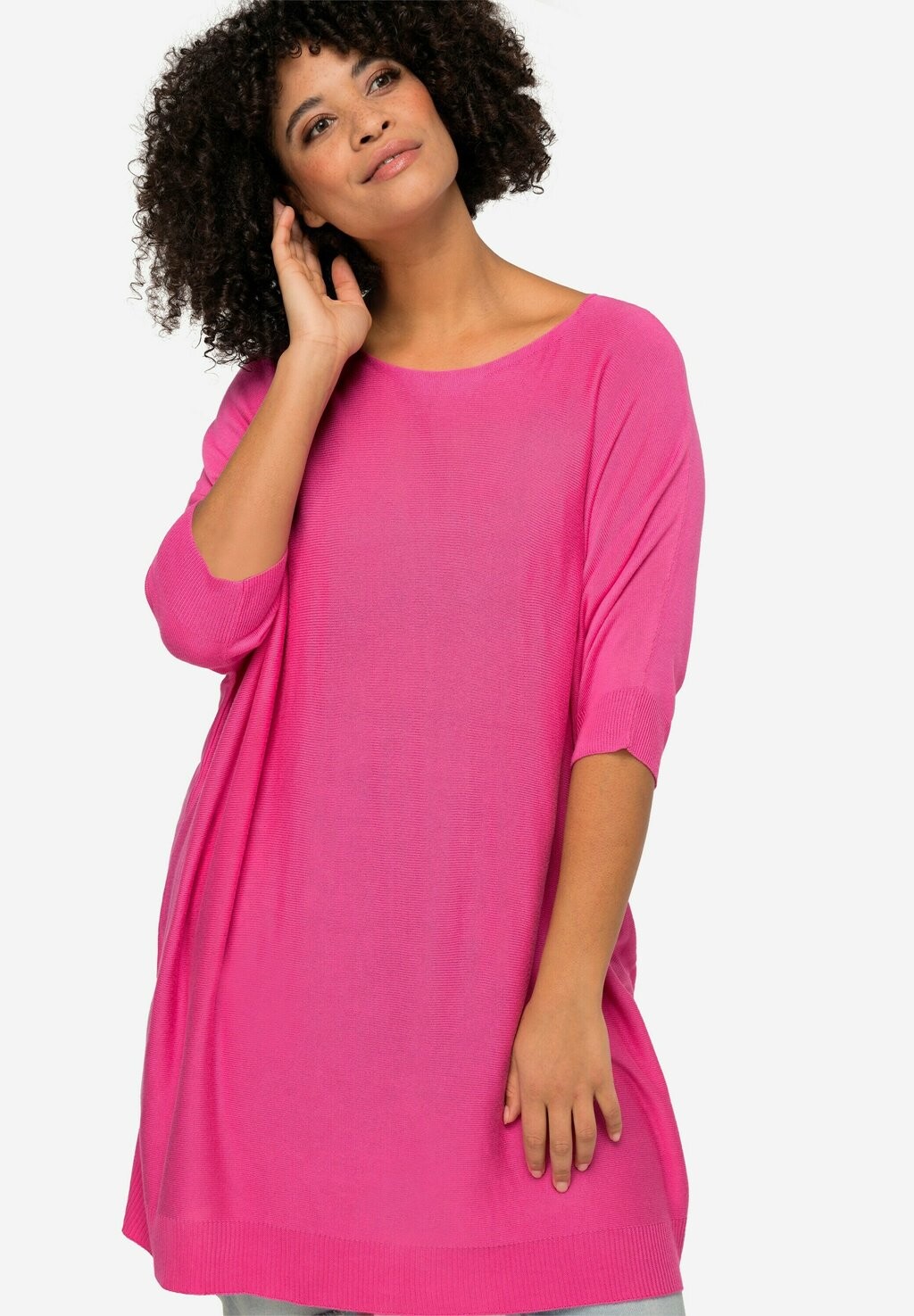 

Вязаный свитер OVERSIZED RUNDHALS Angel of Style, цвет hibiscus pink