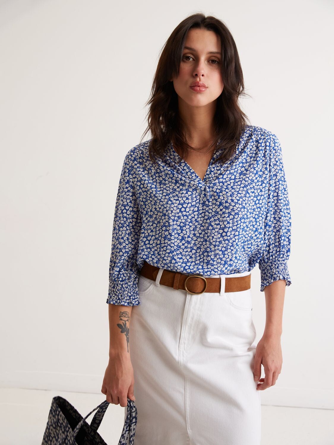 

Блузка Gerard Darel Chantelle, синяя
