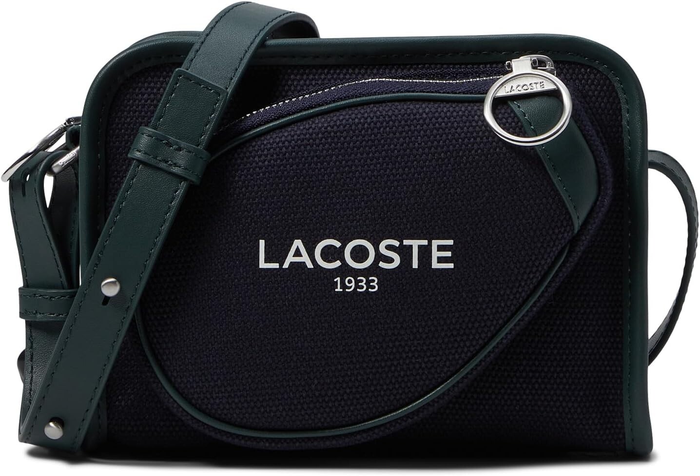 

Сумка-кроссовер Lacoste, цвет Natural Beige/Volcano Fluo