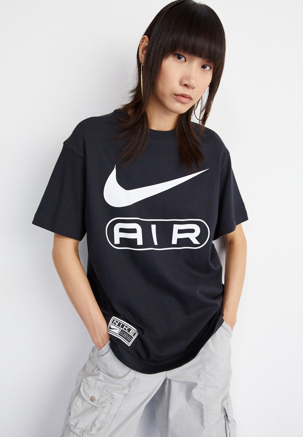 

Футболка с принтом Tee Nike, цвет black/white