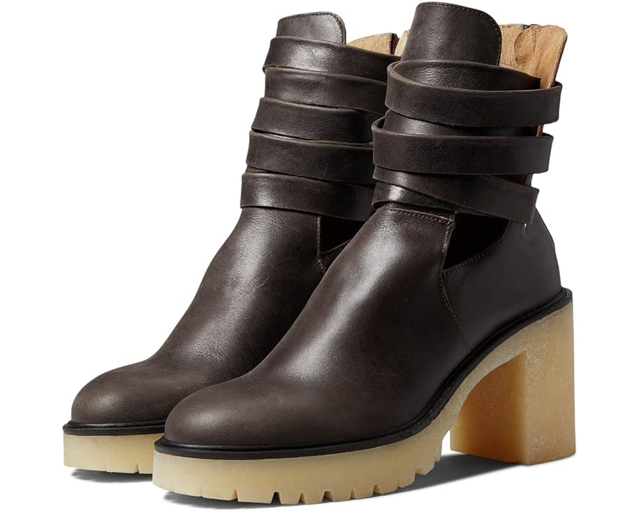 

Ботинки Free People Jesse Cutout Boot, цвет Bitter Brown