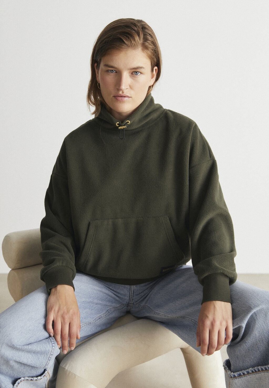 

Джемпер из флиса Barbour, зеленый