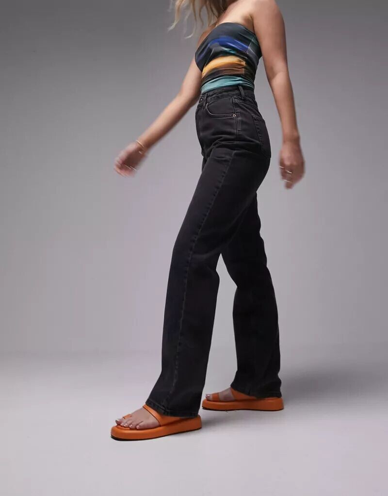 

Черные джинсы Topshop Kort