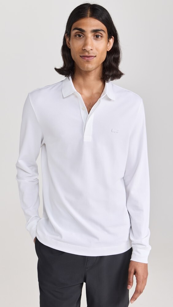 

Поло Lacoste Long Sleeve Stretch Cotton Paris