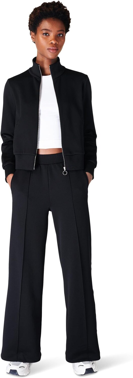 

Трикотажные брюки в стиле ретро Sweaty Betty, черный