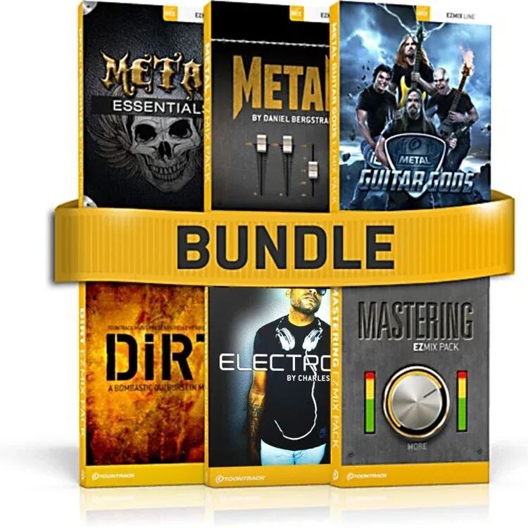 

Набор Toontrack EZmix Metal, 6 шт.