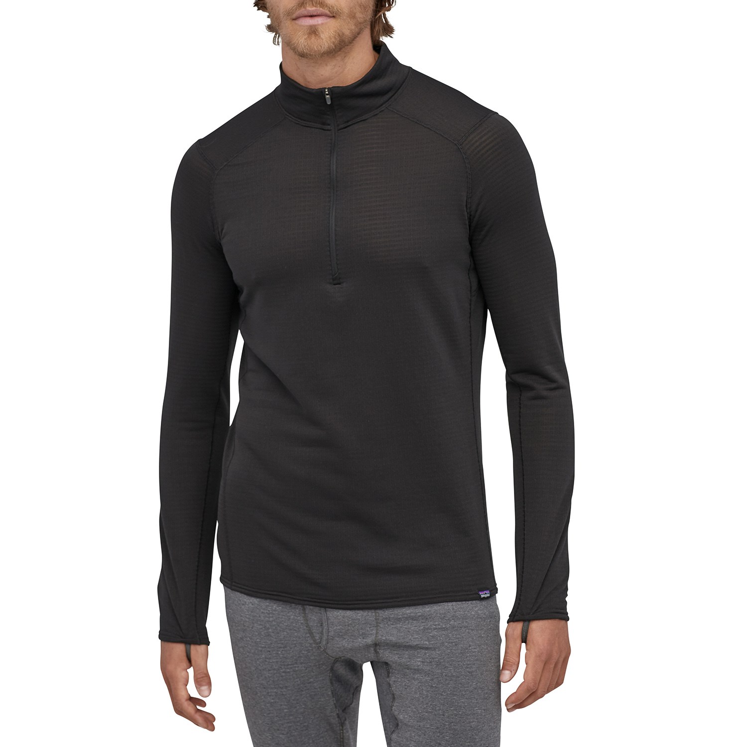 

Утепленный топ Patagonia Capilene Thermal Weight, черный