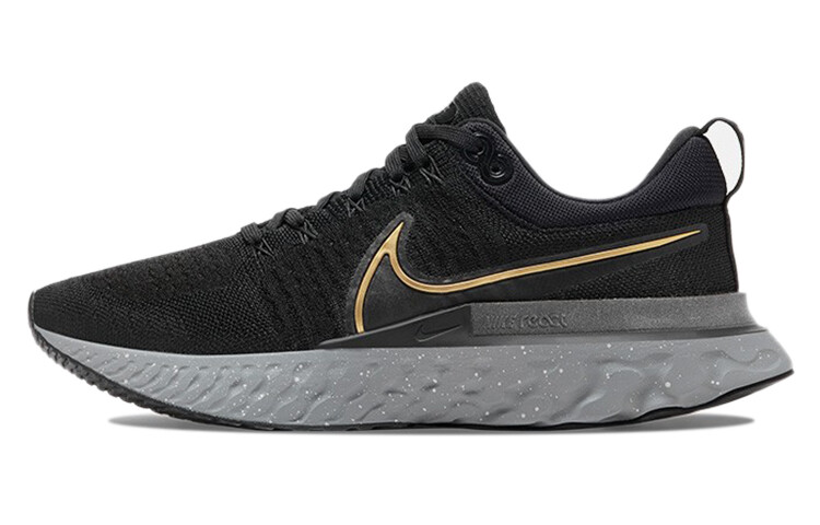 

Nike React Infinity Run Flyknit 2 Черное золото