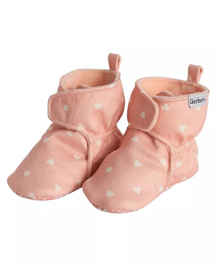

Мягкие и удобные пинетки для маленьких мальчиков Gerber, розовый