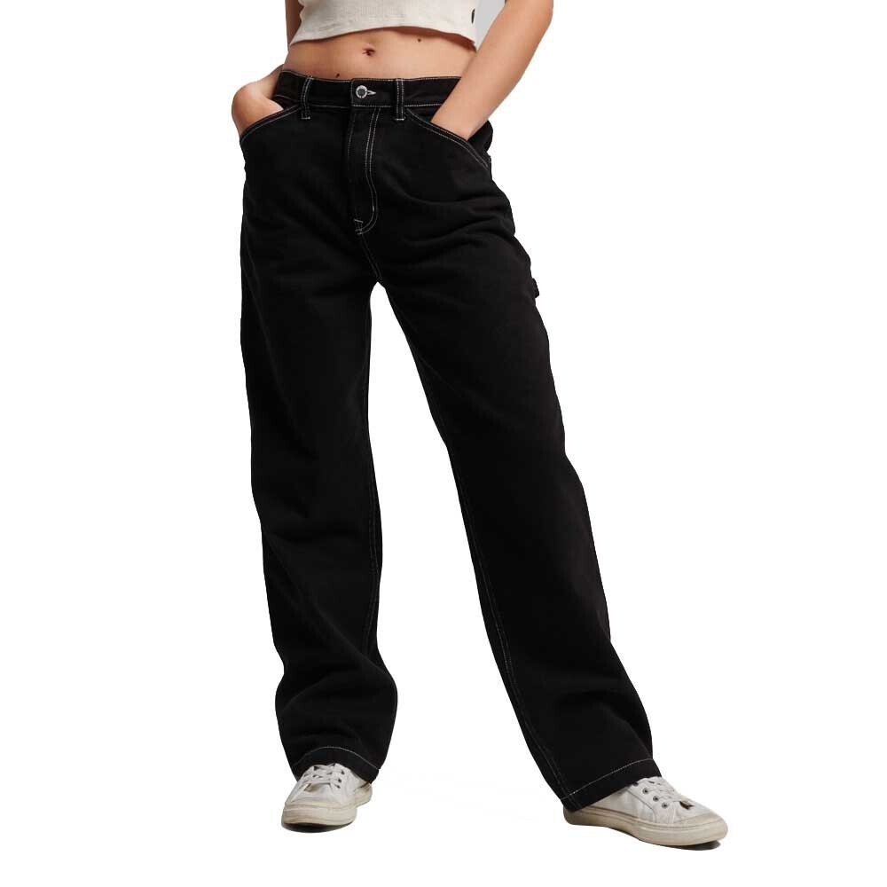 

Джинсы Superdry Contrast Carpenter, черный